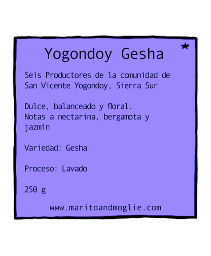 Yogondoy Gesha